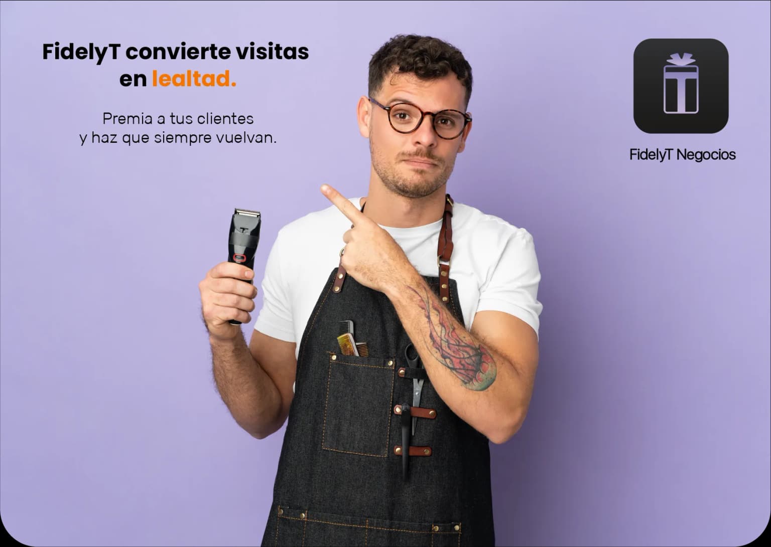 Cómo funciona FidelyT Negocios